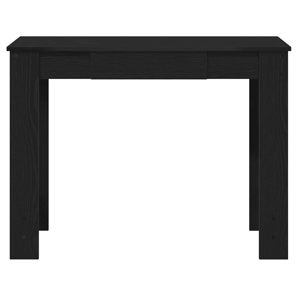 Bureau noir 100x45x75 cm bois d'ingénierie - XIOS