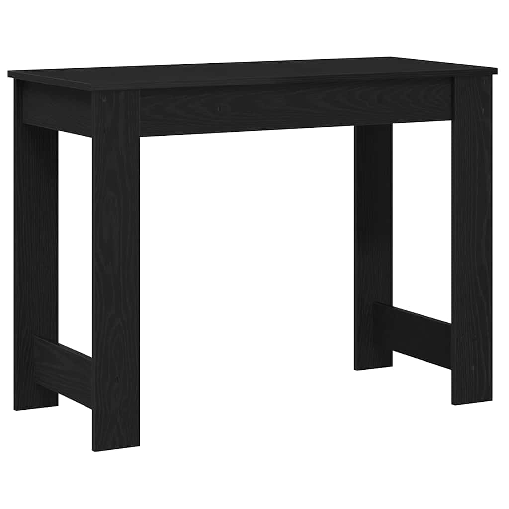 Bureau noir 100x45x75 cm bois d'ingénierie - XIOS