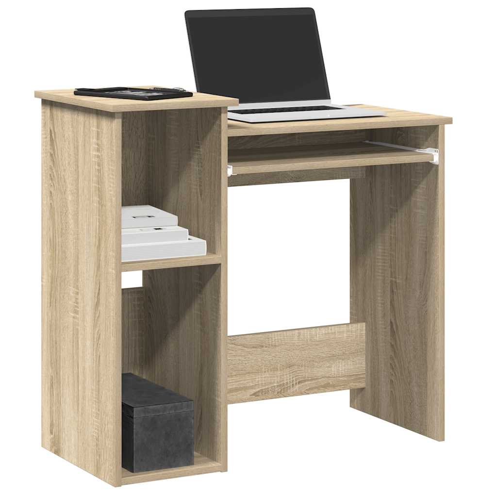 Bureau avec étagères chêne sonoma 84x40x78 cm - XIOS
