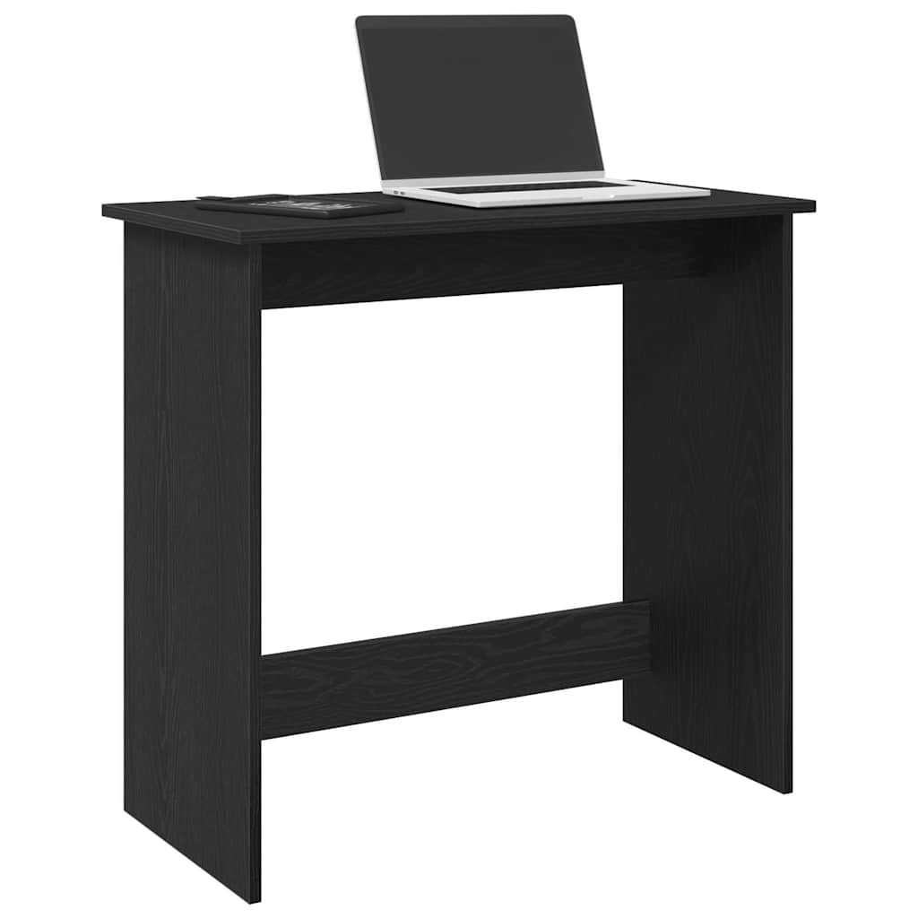 Bureau Noir 80x40x75 cm Aggloméré - XIOS
