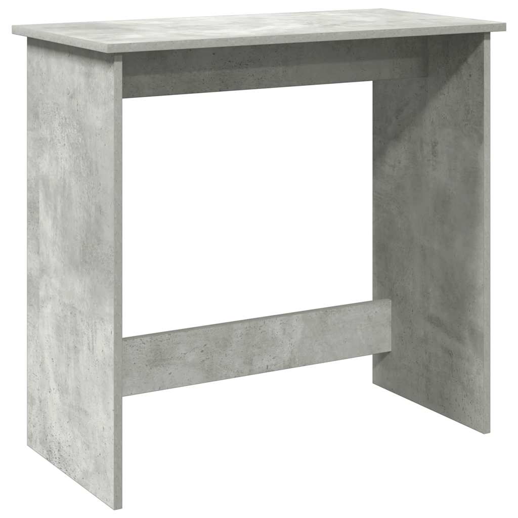 Bureau Gris béton 80x40x75 cm Aggloméré - XIOS
