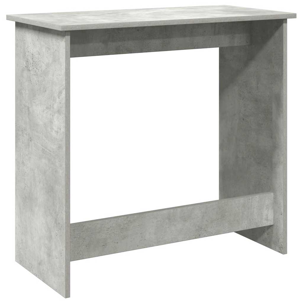 Bureau Gris béton 80x40x75 cm Aggloméré - XIOS