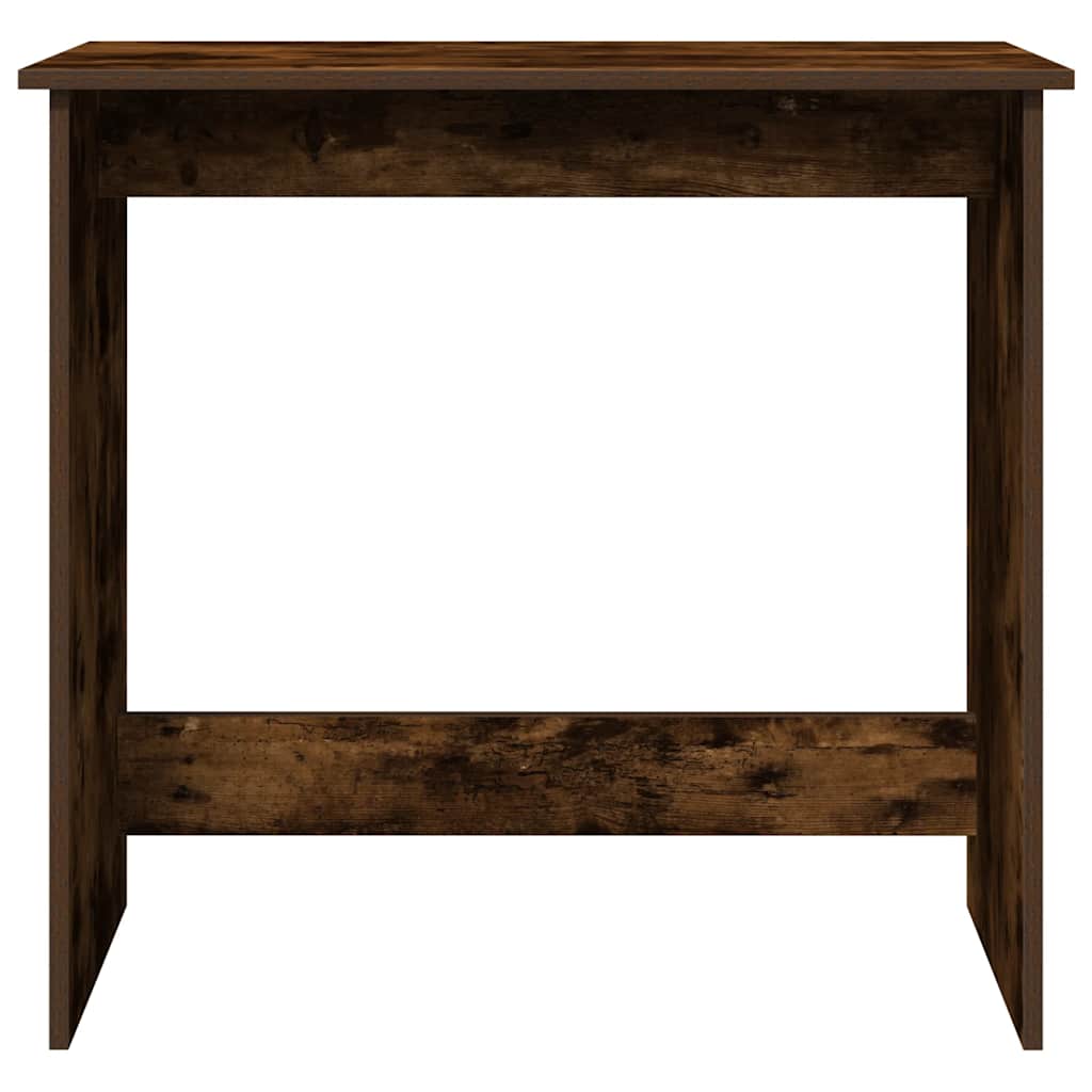 Bureau chêne fumé 80x40x75 cm bois d'ingénierie - XIOS