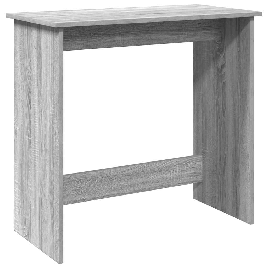 Bureau sonoma gris 80x40x75 cm bois d'ingénierie - XIOS