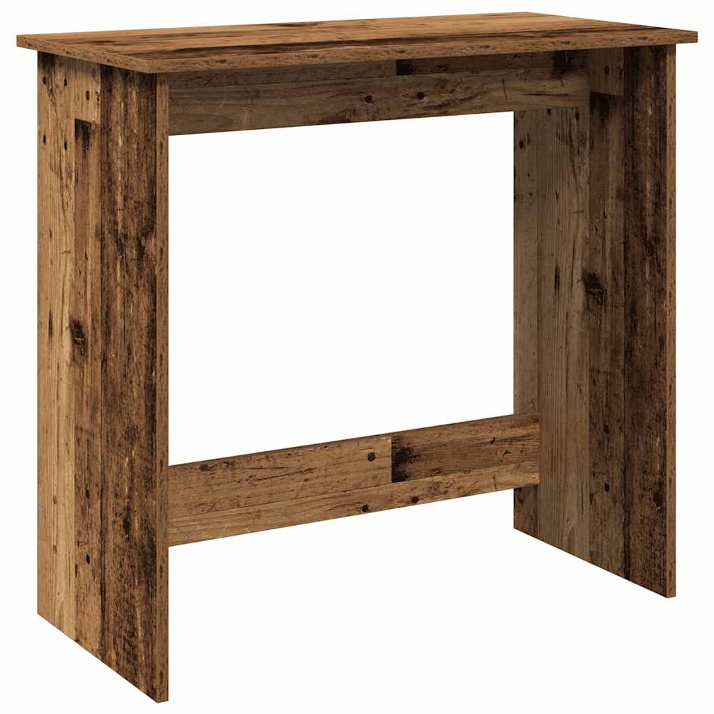 Bureau style vieux bois 80x40x75 cm bois d'ingénierie - XIOS