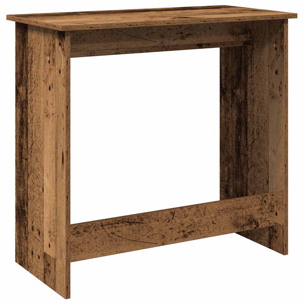Bureau style vieux bois 80x40x75 cm bois d'ingénierie - XIOS
