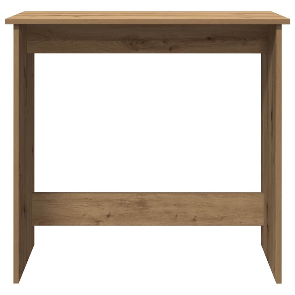 Bureau chêne artisanal 80x40x75 cm bois d'ingénierie - XIOS