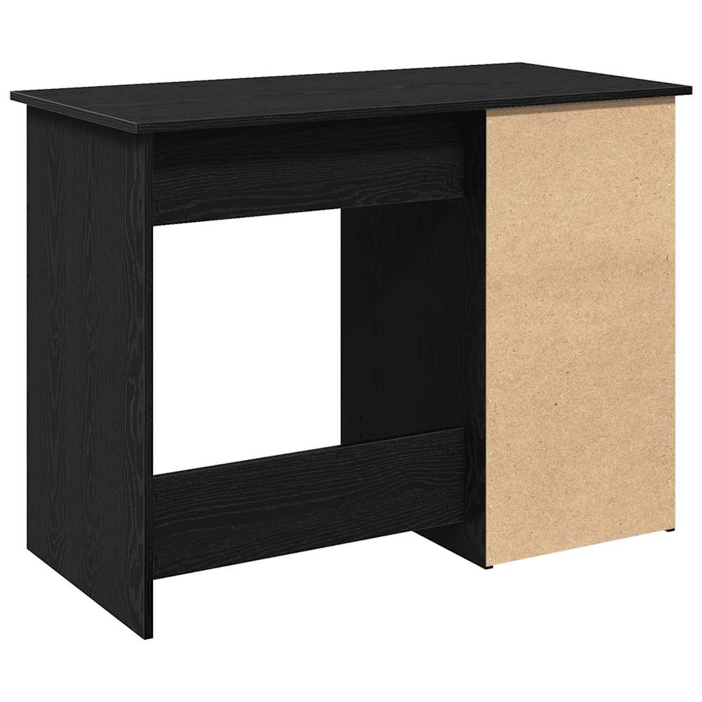 Bureau noir 102x50x75 cm bois d'ingénierie - XIOS
