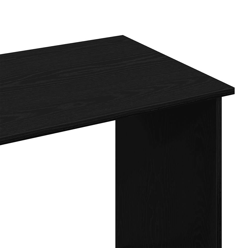 Bureau noir 102x50x75 cm bois d'ingénierie - XIOS
