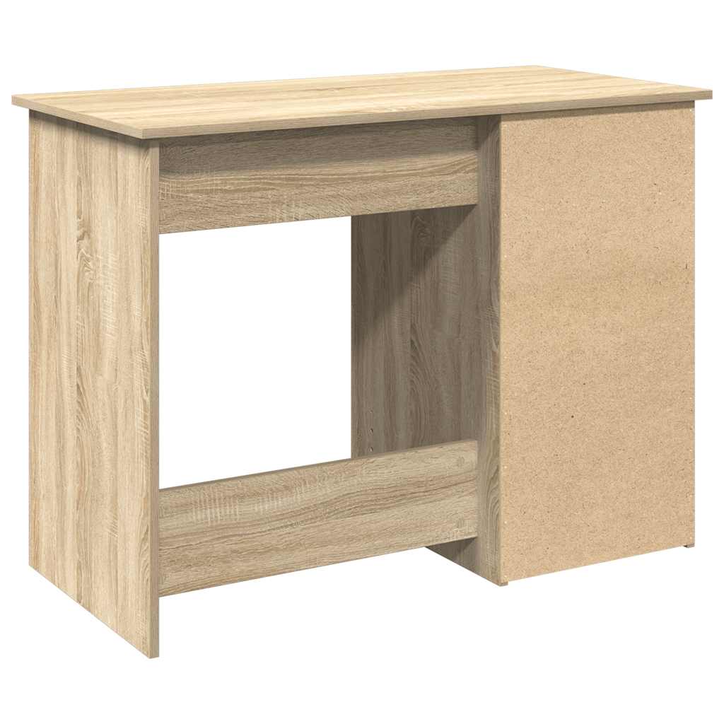 Bureau chêne sonoma 102x50x75 cm bois d'ingénierie - XIOS