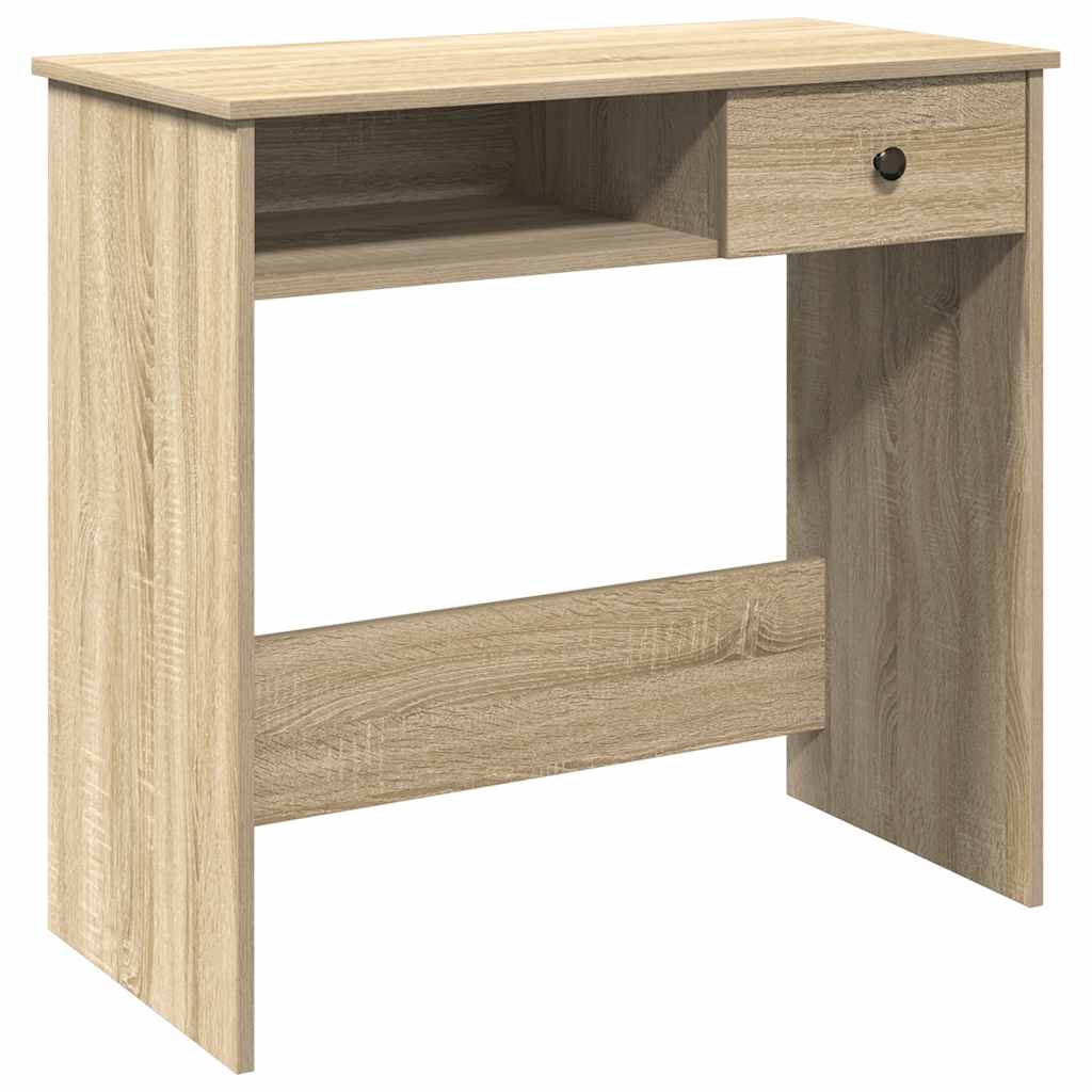 Bureau Chêne Sonoma 80x40x75 cm Aggloméré - XIOS