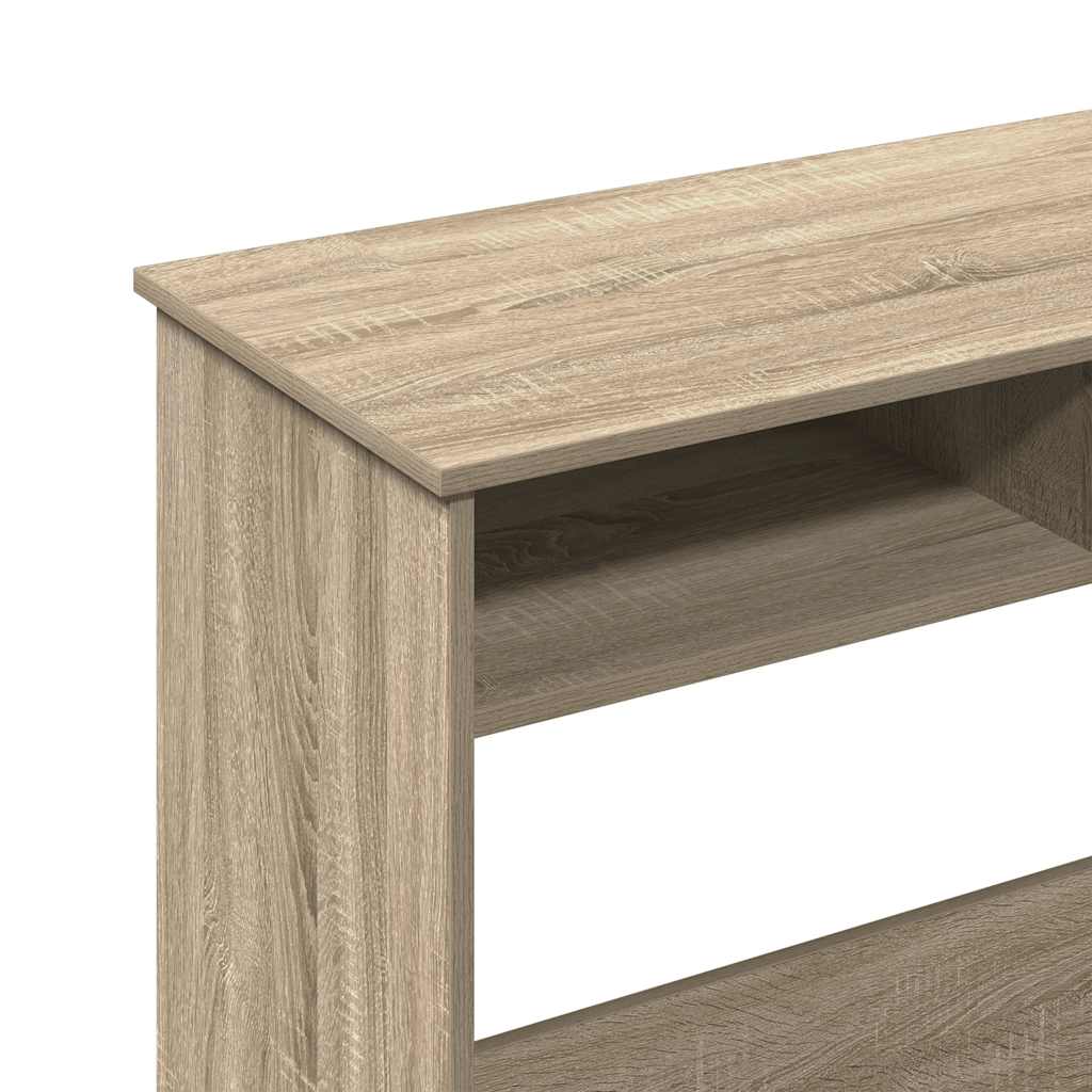 Bureau Chêne Sonoma 80x40x75 cm Aggloméré - XIOS