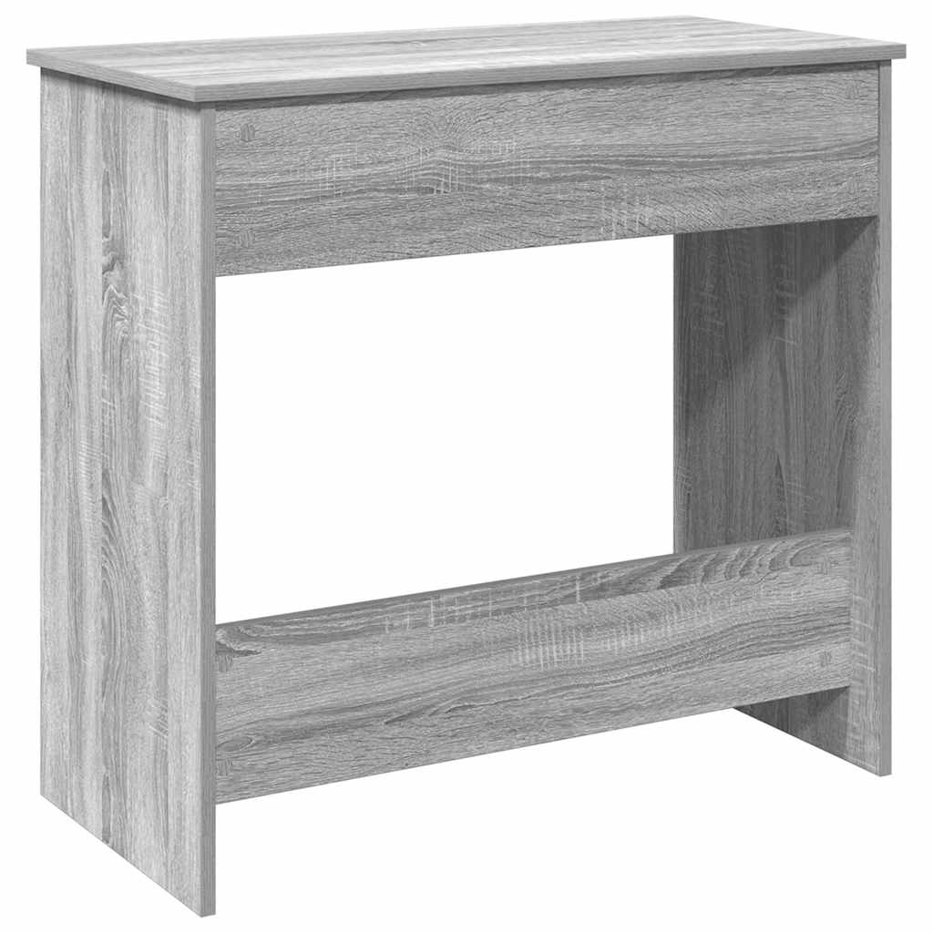 Bureau sonoma gris 80x40x75 cm bois d'ingénierie - XIOS