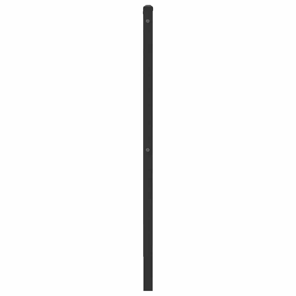 Cadre de lit en métal sans matelas chêne marron 183x213 cm - XIOS
