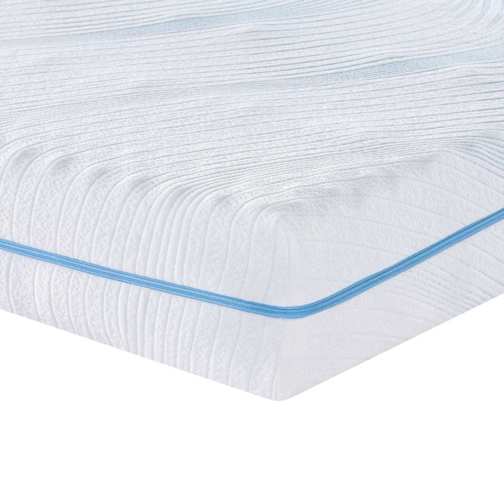 Matelas Moyennement ferme 140 x 200 cm Blanc - XIOS