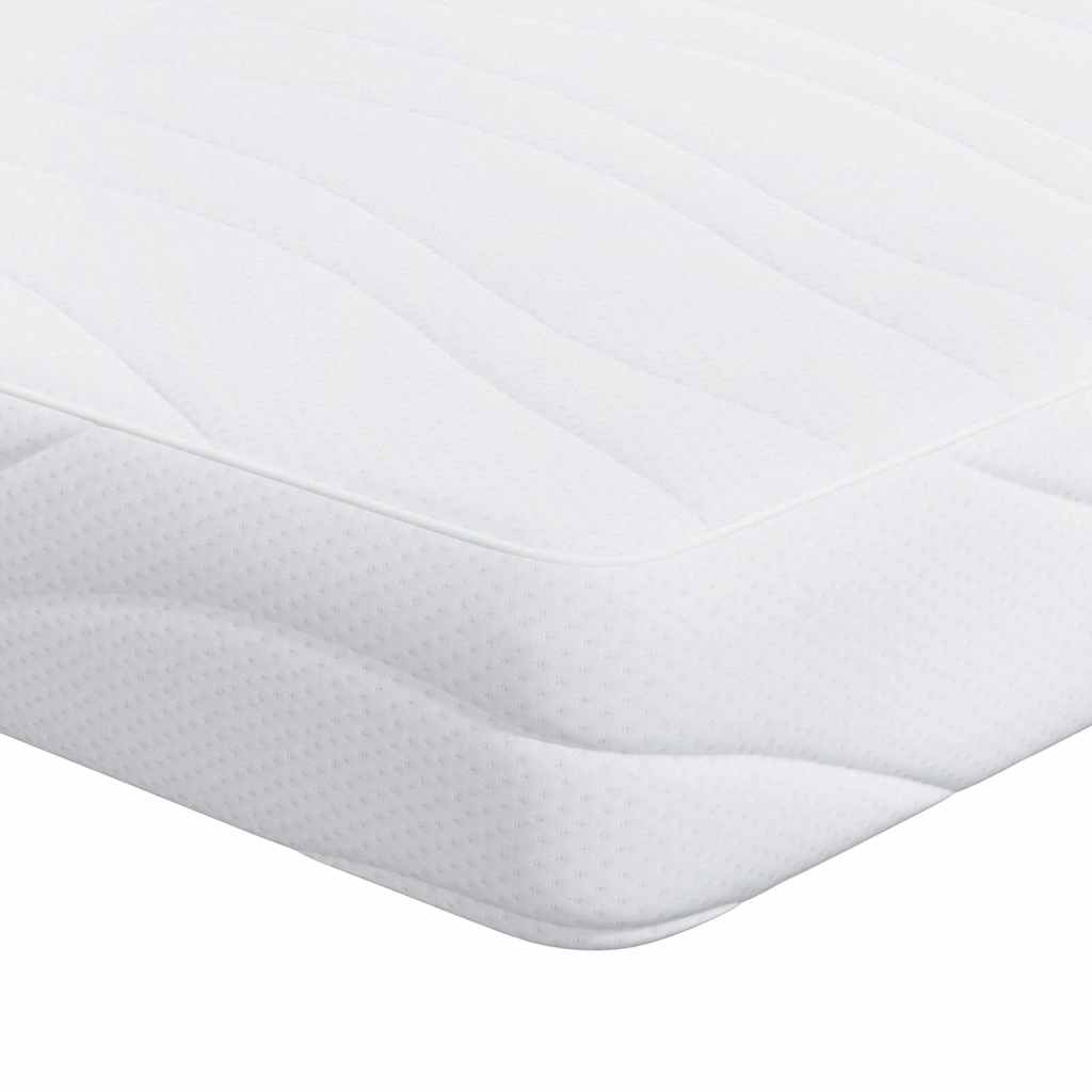 Matelas Blanc 80 x 160 cm Tissu jacquard - XIOS