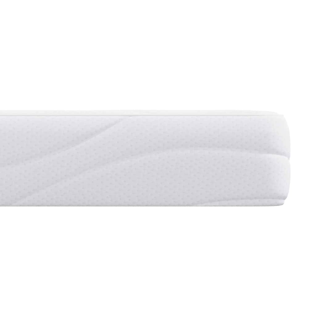 Matelas Blanc 80 x 160 cm Tissu jacquard - XIOS
