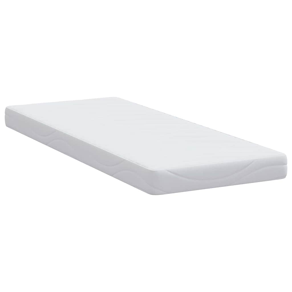 Matelas Blanc 80 x 200 cm Tissu jacquard - XIOS