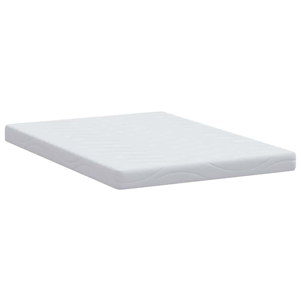 Matelas Blanc 140 x 190 cm Tissu jacquard - XIOS