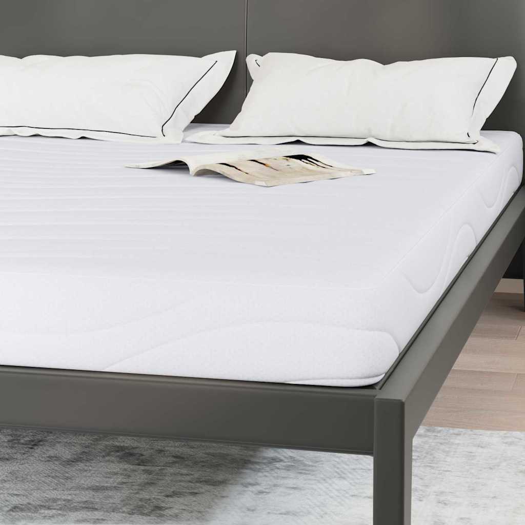 Matelas Blanc 140 x 200 cm Tissu jacquard - XIOS