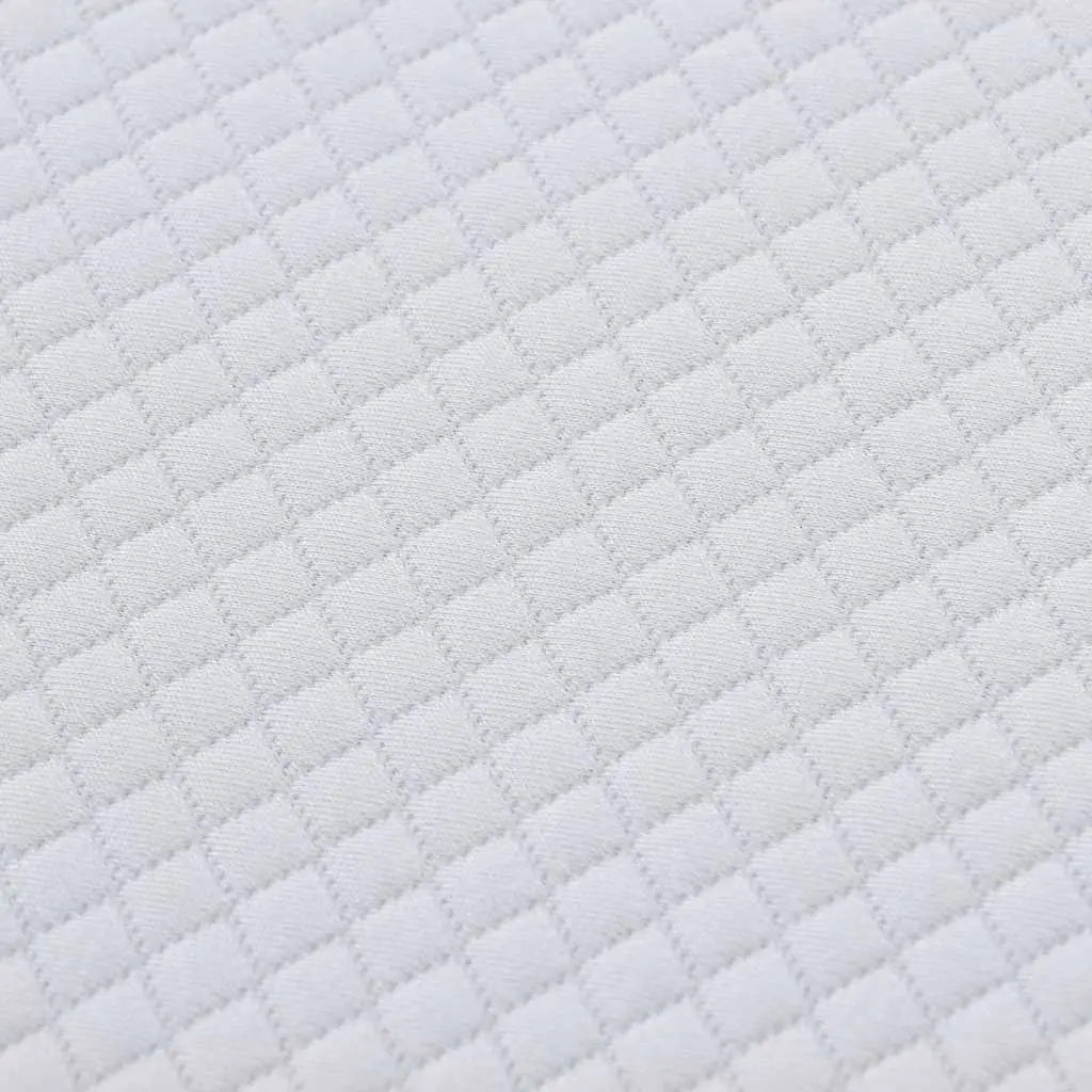 Matelas Moyennement doux 120 x 200 cm Blanc et Gris - XIOS