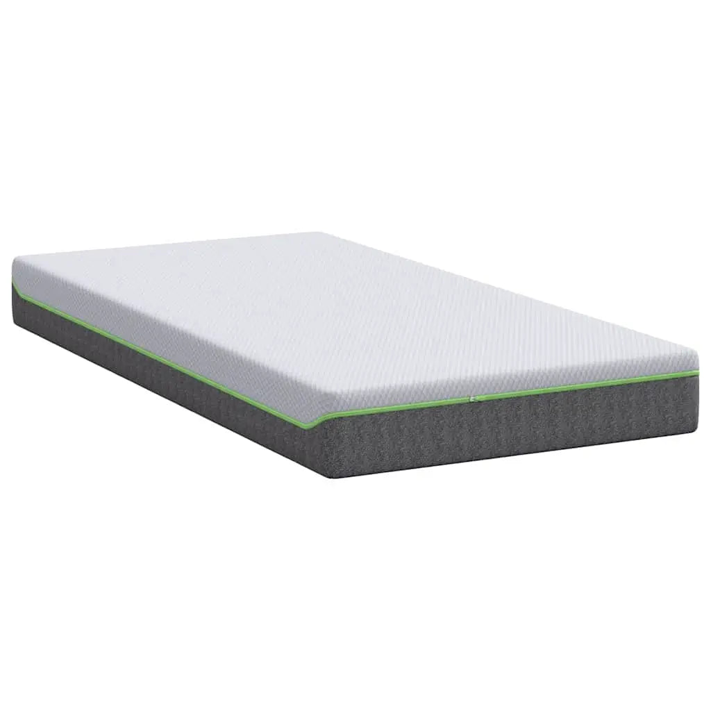 Matelas Moyennement doux 120 x 200 cm Blanc et Gris - XIOS