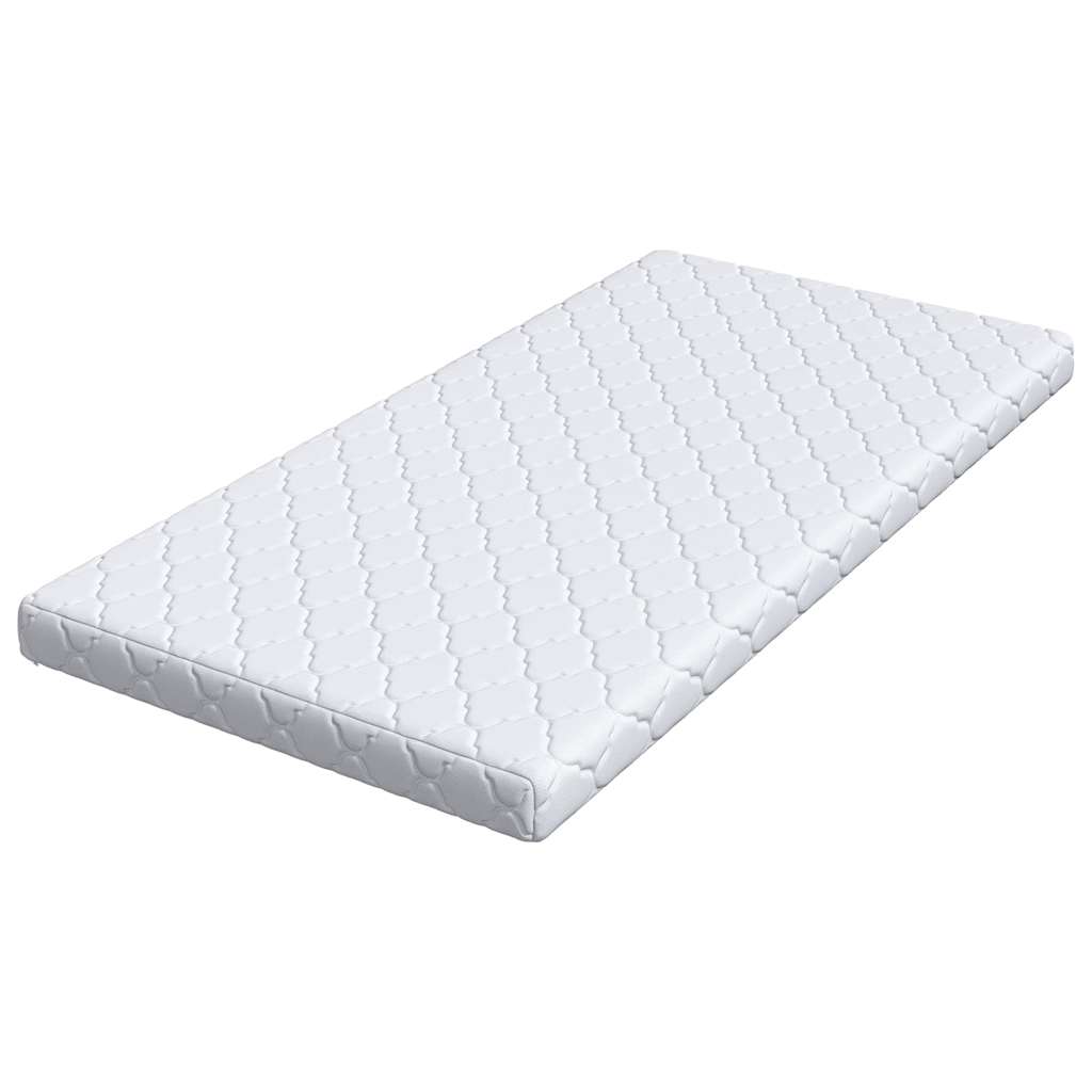 Matelas avec Couche de Coco Blanc 200 x 90 cm Mousse PU - XIOS