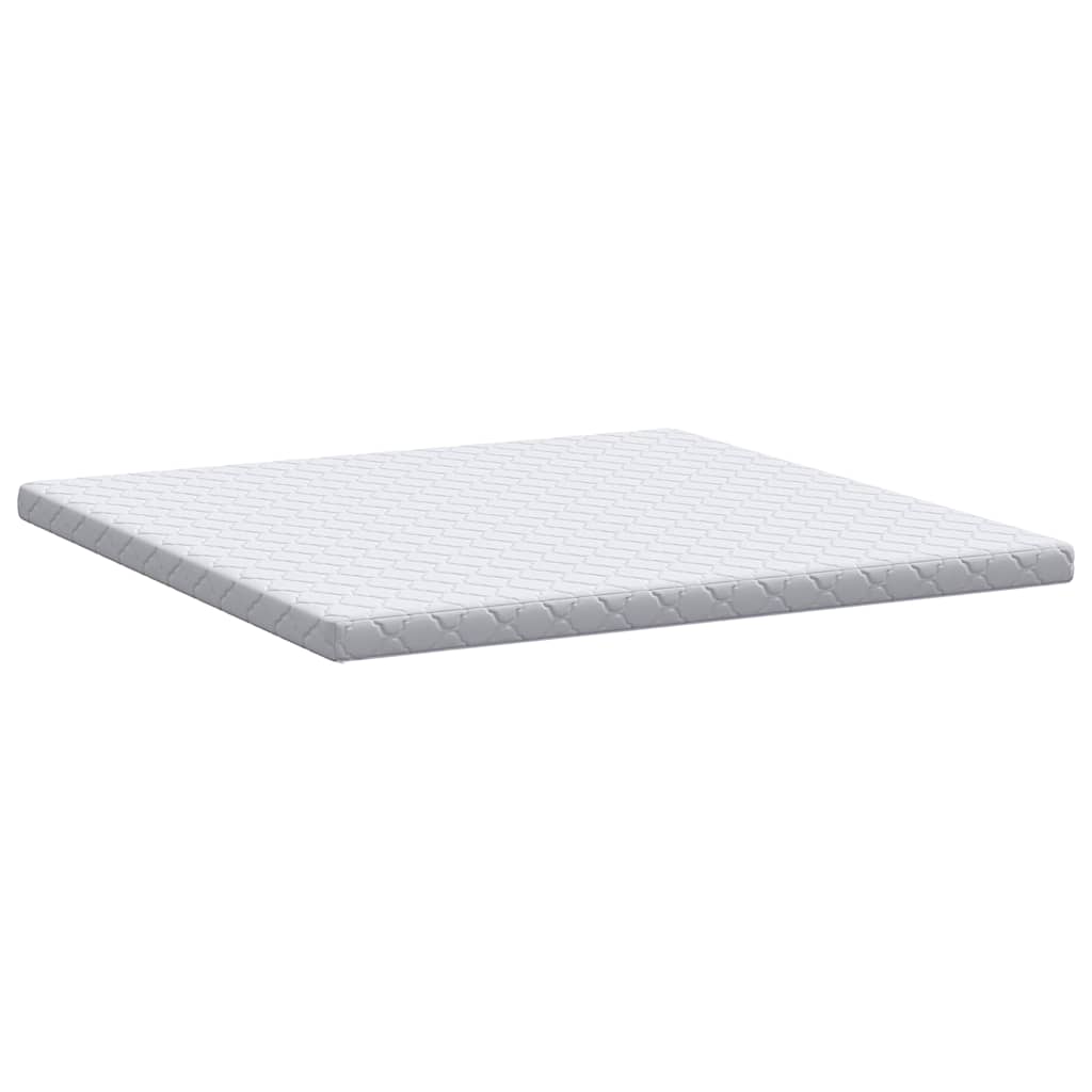 Matelas Blanc 200 x 200 cm Tissu jacquard - XIOS