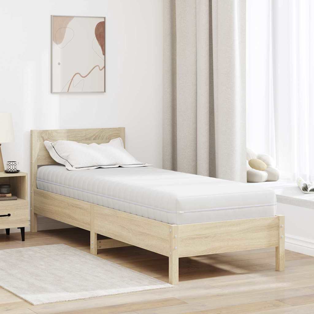 Matelas avec Couche de Coco Blanc 80 x 200 cm Ressort ensaché - XIOS