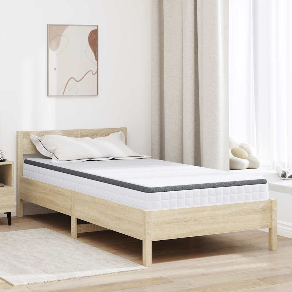 Matelas Blanc et Gris 100 x 200 cm Printemps Bonell - XIOS