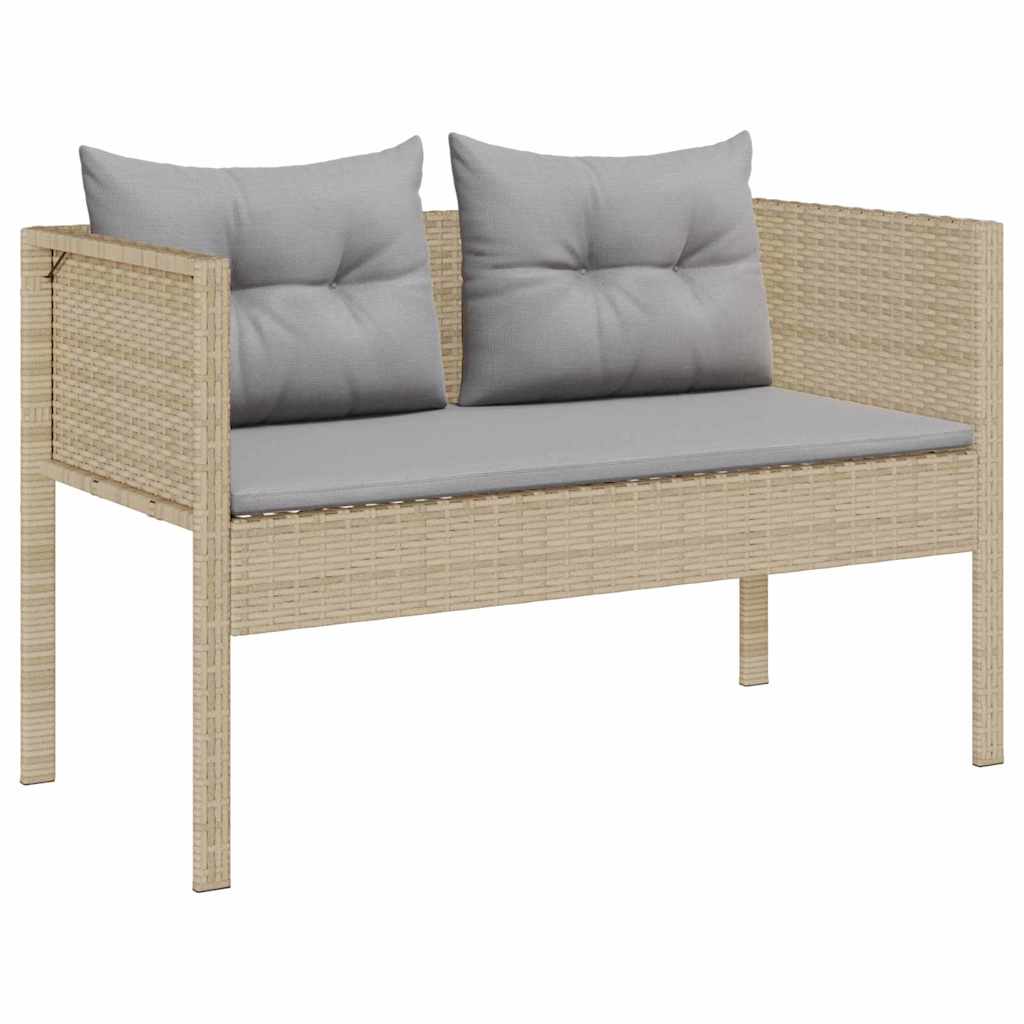Ensemble de canapé de jardin 6 pcs Beige et Gris clair - XIOS