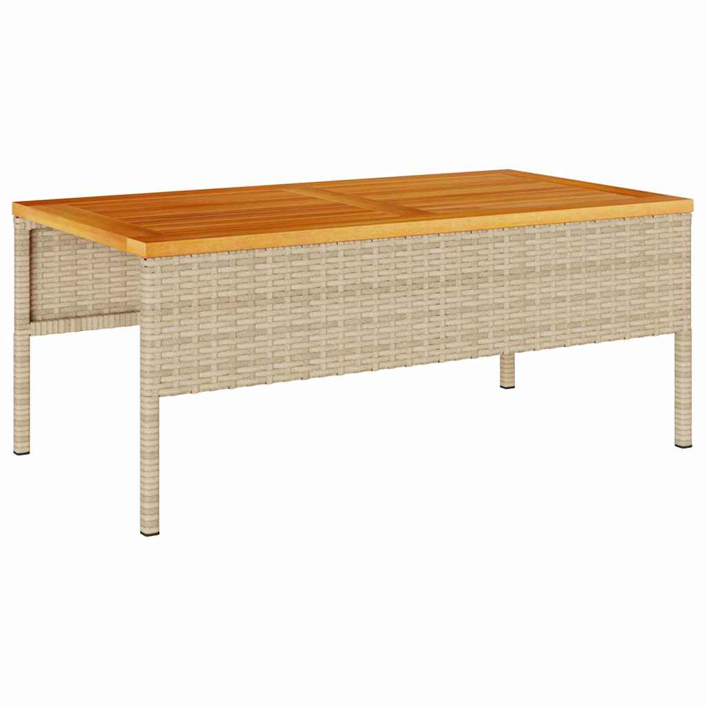 Ensemble de canapé de jardin 6 pcs Beige et Gris clair - XIOS