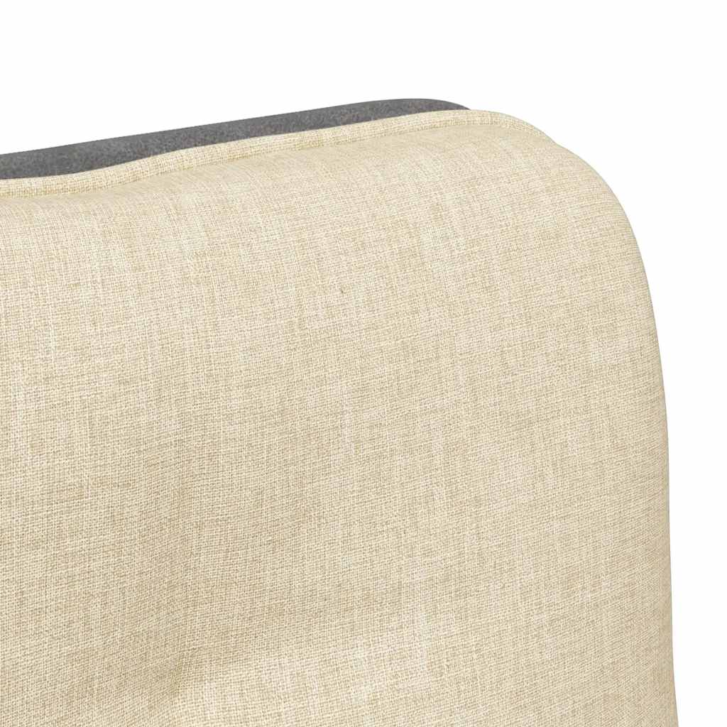 Chaise pivotante de bureau Crème Tissu - XIOS