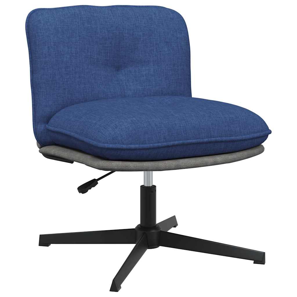 Chaise pivotante de bureau Bleu Tissu - XIOS