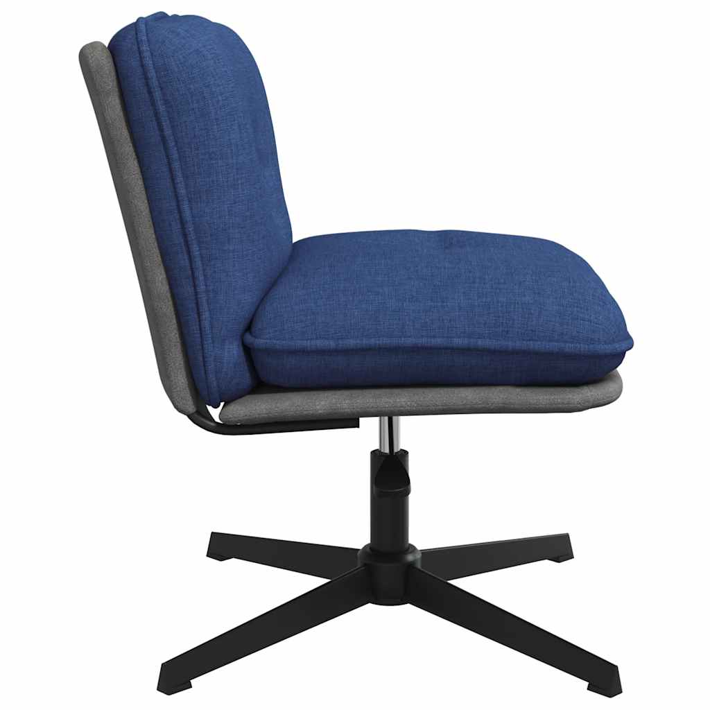 Chaise pivotante de bureau Bleu Tissu - XIOS
