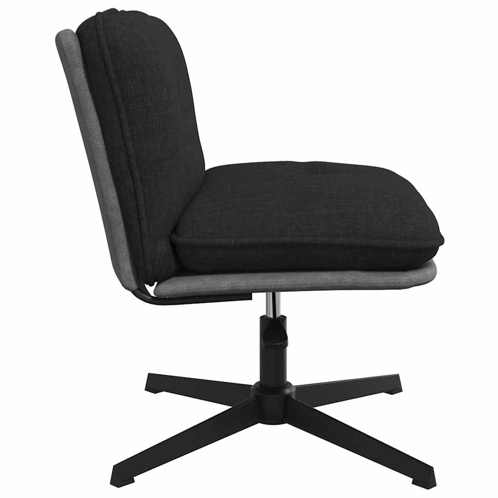 Chaise pivotante de bureau Noir Tissu - XIOS