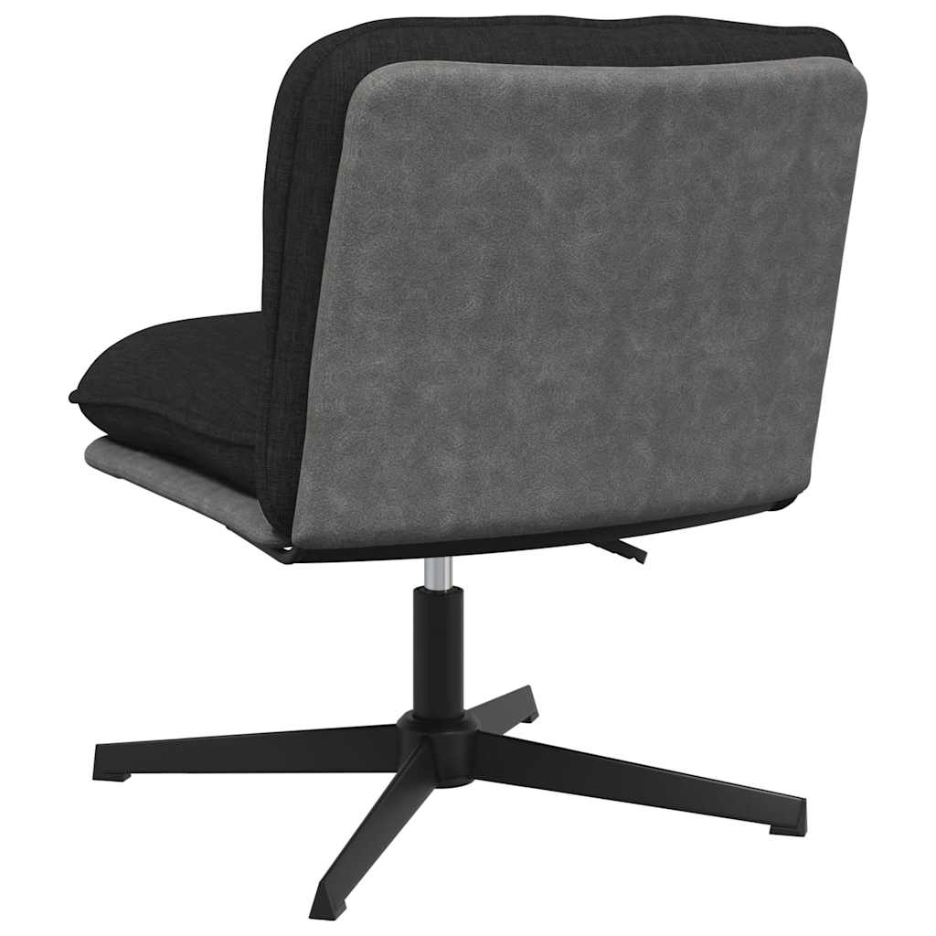 Chaise pivotante de bureau Noir Tissu - XIOS