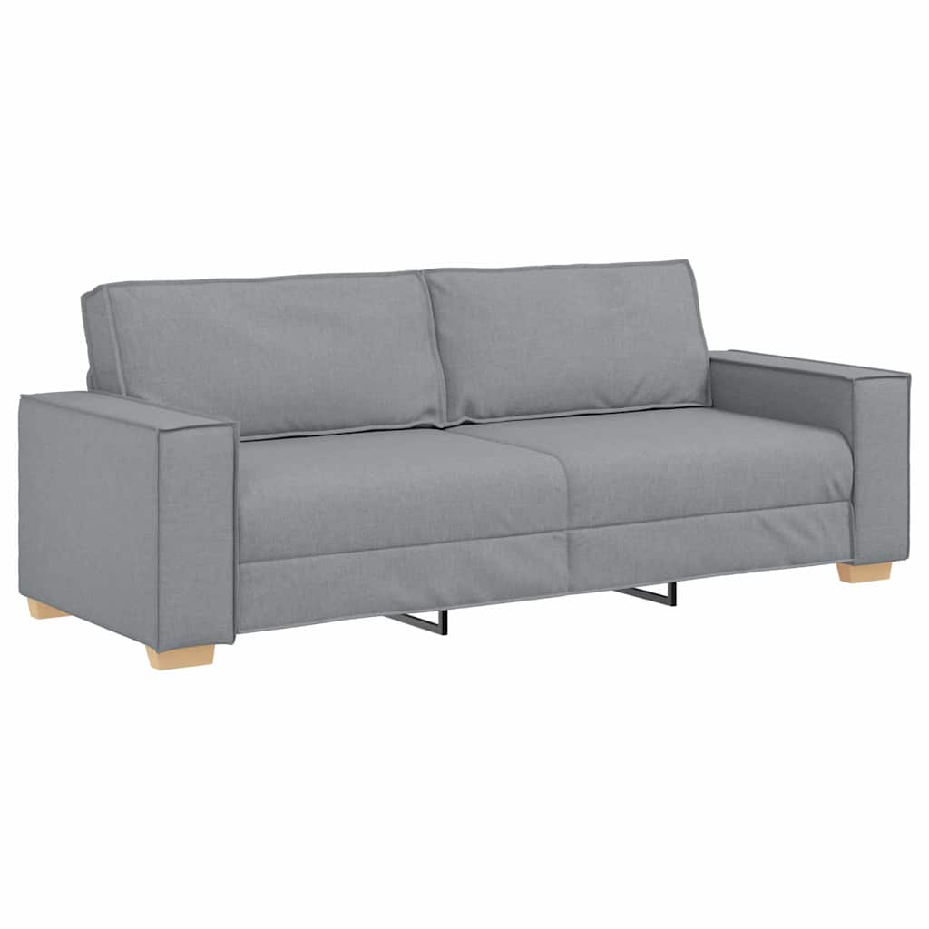 Ensemble de Canapés 3 pcs Gris 220 x 78 x 84 cm tissu - XIOS