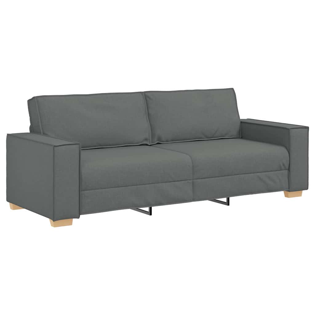 Ensemble de Canapés 3 pcs Gris 220 x 78 x 84 cm tissu - XIOS