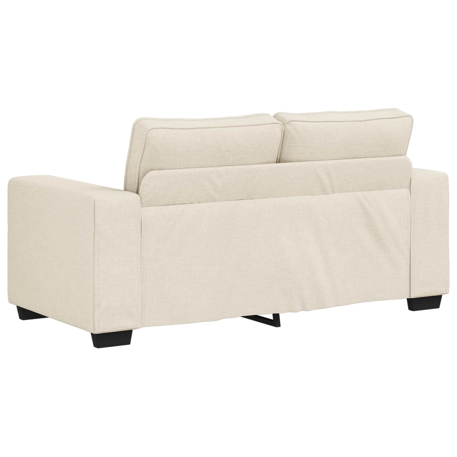 Canapé 2 pcs Beige 221 x 80 x 82 cm Tissu en lin mélangé - XIOS