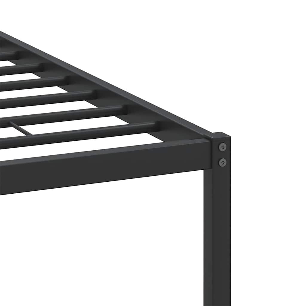 Cadre de lit sans matelas chêne fumé 120x200 cm bois ingénierie - XIOS