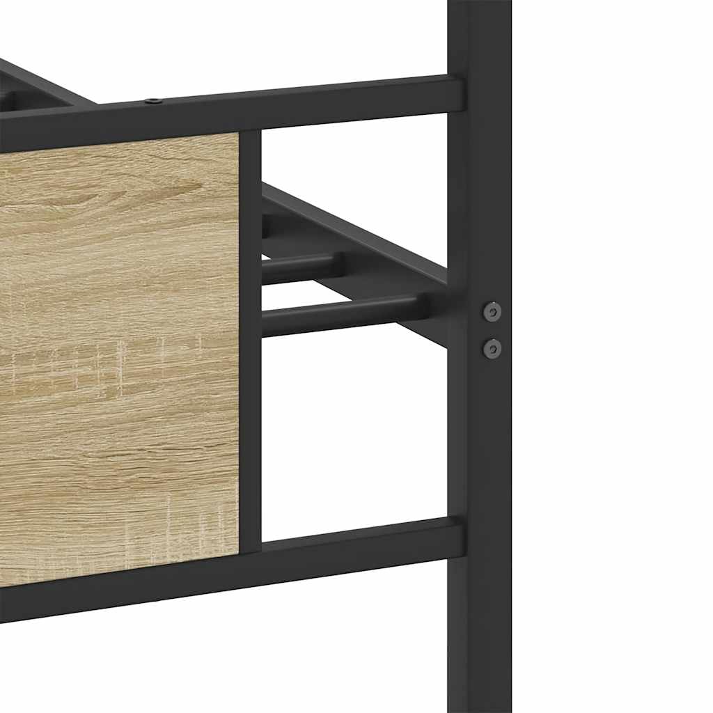 Cadre de lit sans matelas chêne sonoma 90x190 cm - XIOS