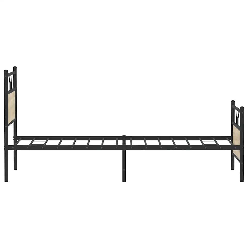 Cadre de lit sans matelas chêne sonoma 100x190 cm - XIOS