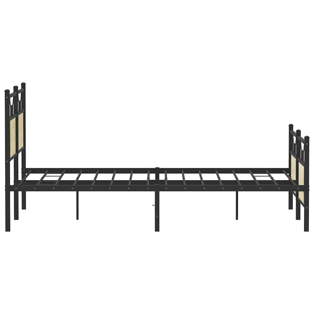 Cadre de lit sans matelas chêne sonoma 140x190 cm - XIOS