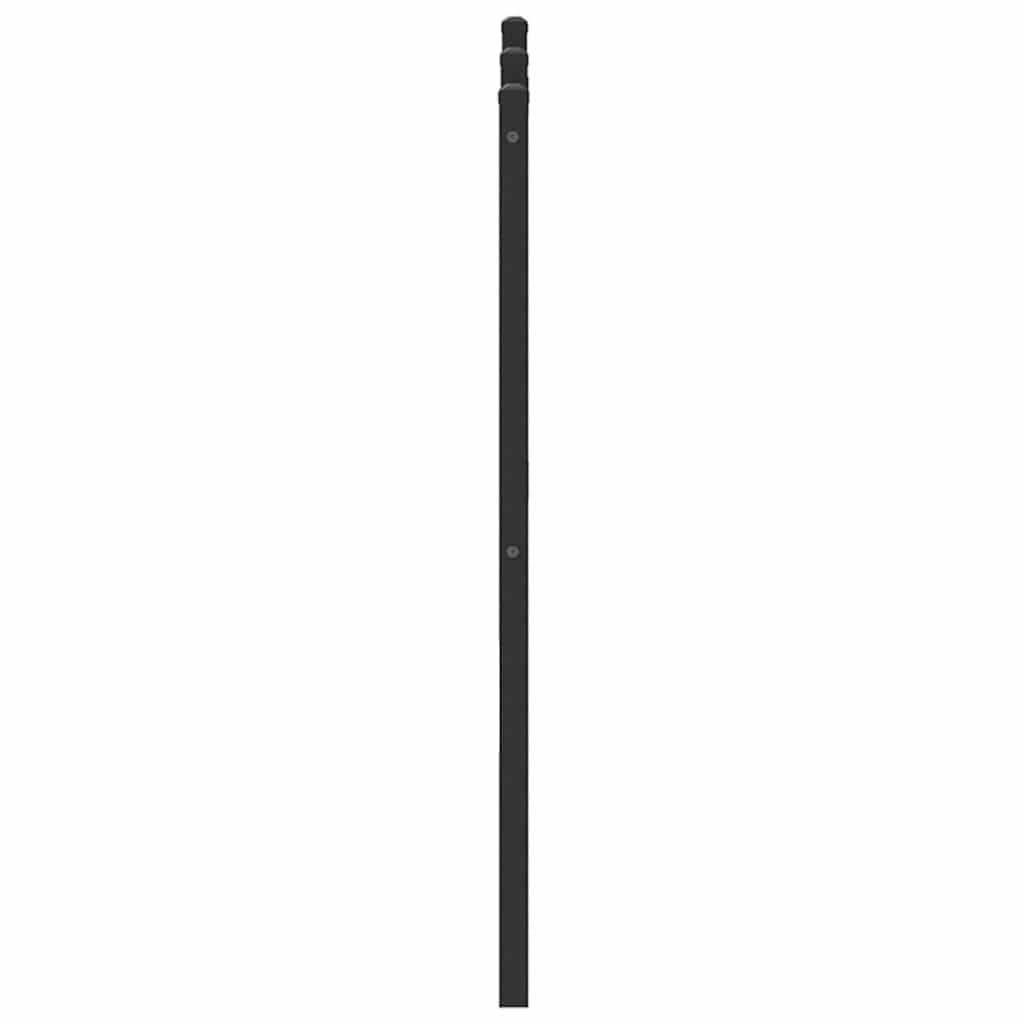 Tête de lit de remplacement chêne marron 193 cm bois d'ingénierie et acier - XIOS