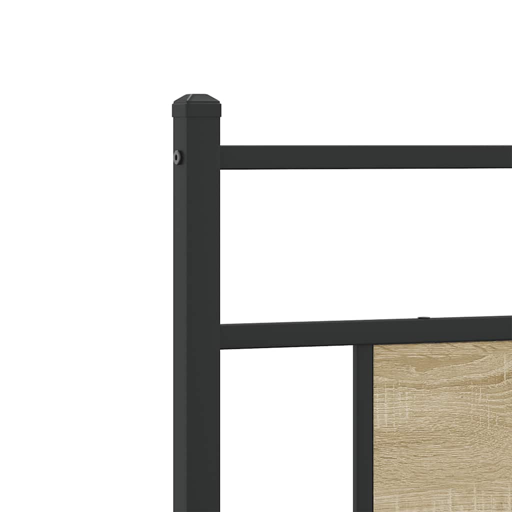 Cadre de lit sans matelas chêne sonoma 90x200 cm - XIOS