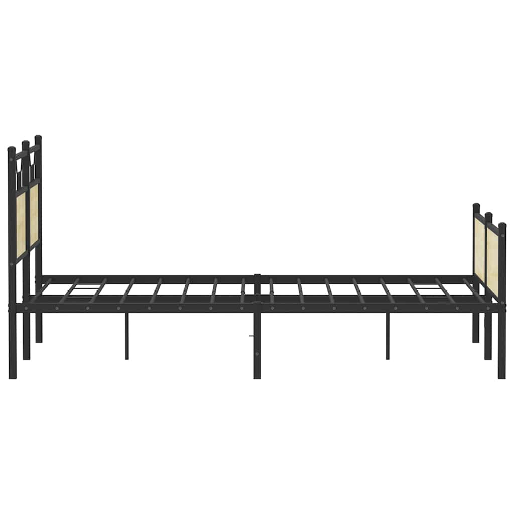 Cadre de lit sans matelas chêne sonoma 140x200 cm - XIOS