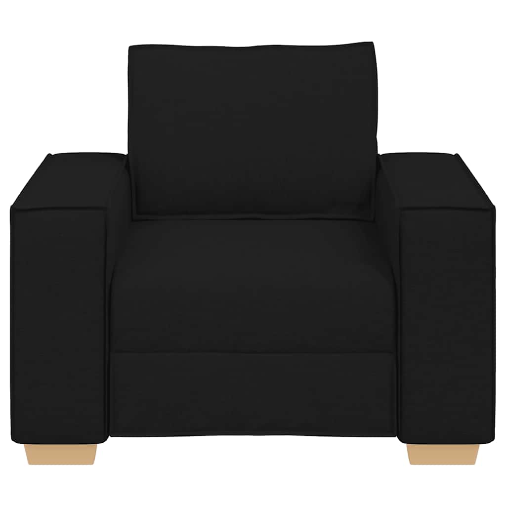 Canapé Fauteuil Noir 60 cm Tissu - XIOS