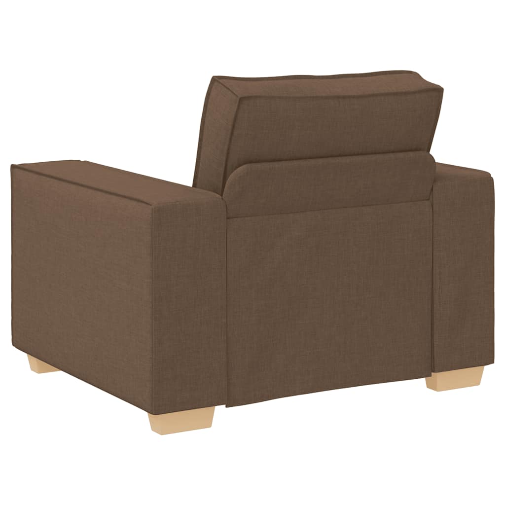 Canapé Fauteuil Marron 60 cm Tissu - XIOS
