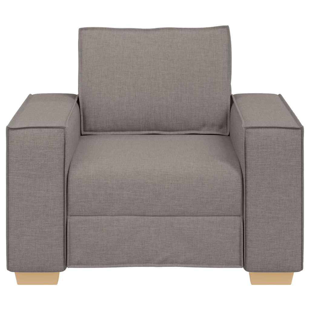 Canapé-chaise Taupe 100x78x84 cm Tissu - XIOS